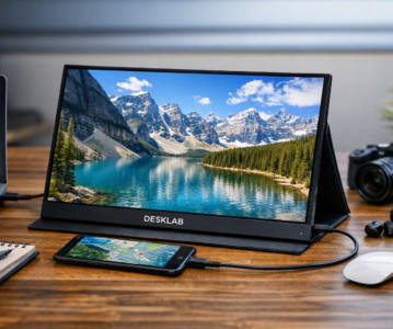 Desklab Portable 4K Monitor – A True Game‑Changer for Work and Play