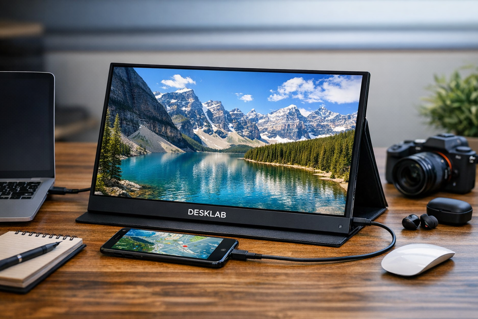 Desklab Portable 4K Monitor – A True Game‑Changer for Work and Play